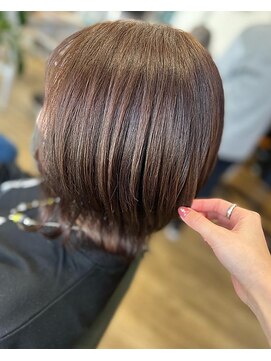 ヘアアトリエ ナイン(hair atelier nine) nine　ヘアスタイル　佐藤