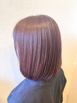 フォワヘアー(foi hair) 髪質改善_艶髪_天使のツヤリング_ピンクバイオレット_ミディアム