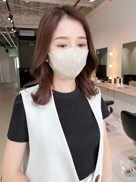 オールヘア(ALL HAIR) cocoa brown × layer♪