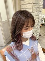 スクリバイタヒエ(SUKURI by tahie)&nbsp;#インナーカラー#ピンクカラー