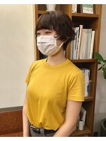 パドル(Paddle)&nbsp;ショートボブパーマ/ボブパーマ/ショートパーマ/ボブ/20代/30代