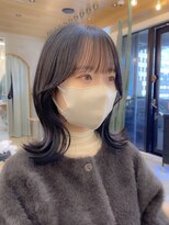 ロンドアジュール 横浜(Lond azur) 大人韓国くびれカット♪【久保田夢美】黒髪