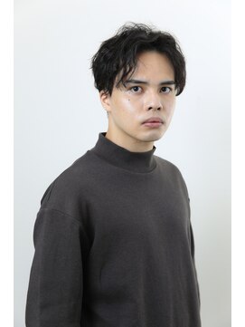 メンズ ウィル 仙台スタジオ(MEN'S WILL by SVENSON) アップバンクセミマット風パーマ