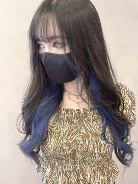 ルクスバイアフィナー(Luxo by Afinar) 【町田/Luxo by Afinar】韓国風インナー×ネイビー