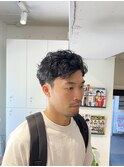 ナチュラルパーマ2ブロック