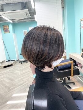 シュガー バイ エクラート 立川南口店(SUGAR by ECLART) 【髪質改善】王道ショートボブ&艶カラー【立川】