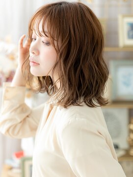 カバーヘア ブリス 川口(COVER HAIR bliss) くせ毛風ウェットヘアゆるふわハイライトa川口20代30代40代!