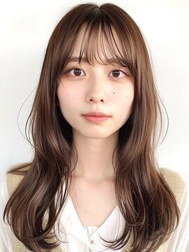 ブロウ ネックス ザ サロン 表参道(VLOW nex the salon) 【hit style#9】愛されロングレイヤーvlow表参道 韓国 髪質改善