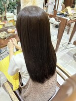 フラット 千葉(Flat.) オリーブグレージュ、髪質改善トリートメント【千葉】