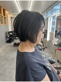 アラサーアラフォーウェット感ウルフカットエアリーショート