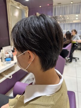 バース 河原町店(BIRTH) ダウンパーマ/センターパート/ニュアンスパーマ/眉毛/京都