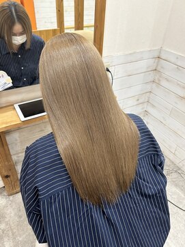 ソル(SOL) 髪質改善カラー