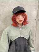 暖色ボブ♪