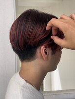 シュシュ 宜野湾店(chou chou)&nbsp;ブルーブラック/スペインカール/スパイキーショート/宜野湾