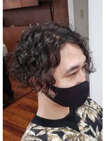 ミリ 国分寺(Mili)&nbsp;ツーブロックボブ&スパイラルミックスパーマ