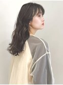 イメチェン/外ハネボブ/美髪/ワイドバング/ブルーブラック/前髪