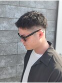 刈り上げショートアップバングボックスショート