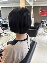 シャンプーボーイエイムス(SHAMPOO BOY aims) 大人黒髪ボブ