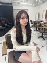 ハピネス クローバー 学園前店(Happiness CLOVER)&nbsp;レイヤーロング　オルチャン小顔前髪　艶髪