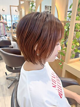 ヘアアンドフェイス サクラインターナショナル(hair&face sakura international) レイヤーボブ
