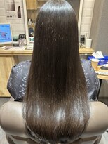 カミケンガレリア(kamiken. galleria)&nbsp;リタッチ縮毛矯正さらさらストレート【カミケンガレリア/福島】