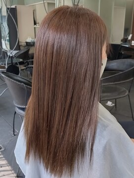 シュシュ(chou＊chou) 20代30代/ストレート/縮毛矯正/艶カラー/白髪ぼかし