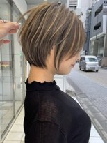 ロンドウル 熊本(Lond ulu)&nbsp;大人美人ショートハイライト[熊本／上通/下通］