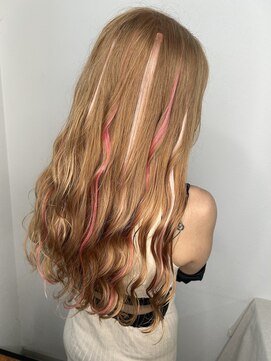 ルアナ エクステ 名古屋栄店(Luana.) ピンク × ホワイト