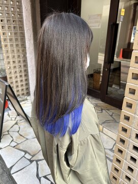 グルグル 新小岩店(GULGUL) インナーカラーブルー【福岡】