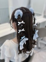 ヘアセットサロン ミント(Hair set salon MINT)&nbsp;ハートハーフツインテール☆