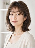 『白髪ぼかし×髪質改善』レイヤーカット