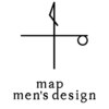 マップメンズデザイン(map men's design)のお店ロゴ