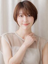カバーヘア ブリス 戸田公園西口店(COVER HAIR bliss)&nbsp;ブリーチなしグレージュ大人美人ひし形ベリーショート30代40代X