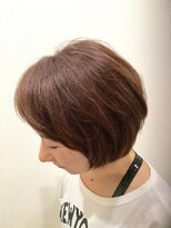 ヘアーデザインスペース リプル(hair design space Ripple) 毛先ワンカールのふんわりボブ