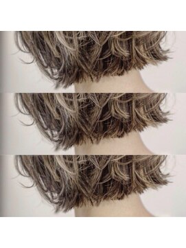 イル(iLu.) 立体ハイライト＋ネイビー