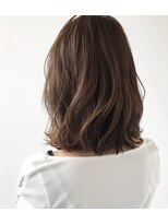 エル(LE)&nbsp;ワンレンクラシカル斜めバングボルドー