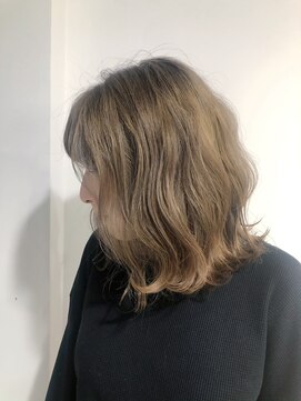 スティル ヘアアンドアイラッシュ(STILL hair&eyelash) 【STILLが叶える‥】外国人風ハイトーン☆ミルクティーベージュ