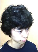 クセ毛風ショート