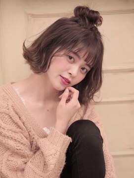 ウィスプ 赤羽店(wisp) ゆるっとハーフおだんごアレンジ♪*。【赤羽】