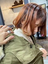 ブーフ(bufr)&nbsp;おっきーhair オレンジボブ (大名/今泉)