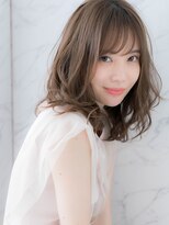 ローレン(LOREN)&nbsp;＊LOREN＊透明感アッシュブラウン大人かわいい毛先パーマ