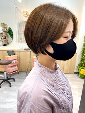 ロウバイレボ 柏(lou by revo) ショートボブ/ミニボブ/マッシュ/切りっぱなし/柏駅