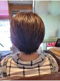 大人なショートボブ