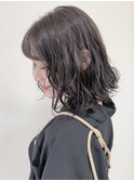 ボブ × パーマ