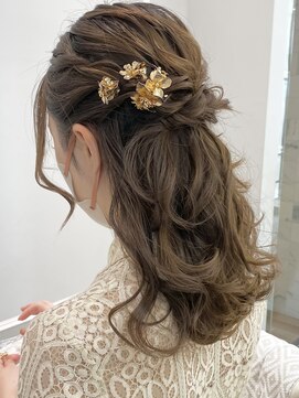 ネオリーブギンザ 銀座店(Neolive GINZA) 王道人気のハーフアップ