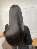 ネウィ 八王子(newi)&nbsp;髪質改善レイヤー大人可愛い20代30代40代黒髪ストレート暗髪