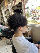 アイズ 海老名(AIZU) 無造作センターパート 無造作マッシュ 王道マッシュ