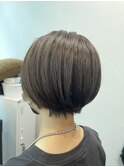 すっきり大人のハンサムショート