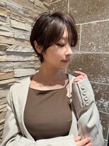 ミンクス 銀座店(MINX) 『代表　徳永利彦』横顔が美しい美人ショート