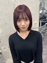 ガルテ(GARTE)&nbsp;タッセルボブ/切りっぱなしボブカット／ボブヘア/ワンレンボブ